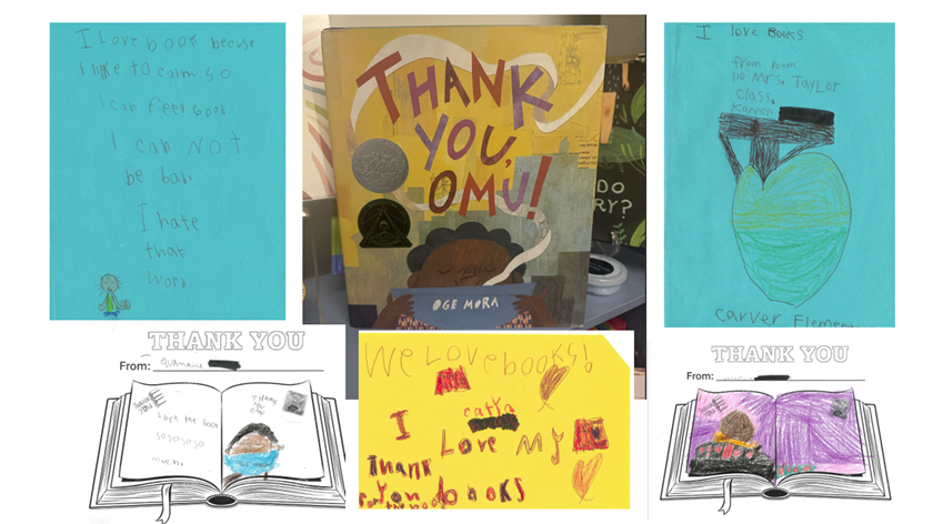 2026 Book project Thank You Notes